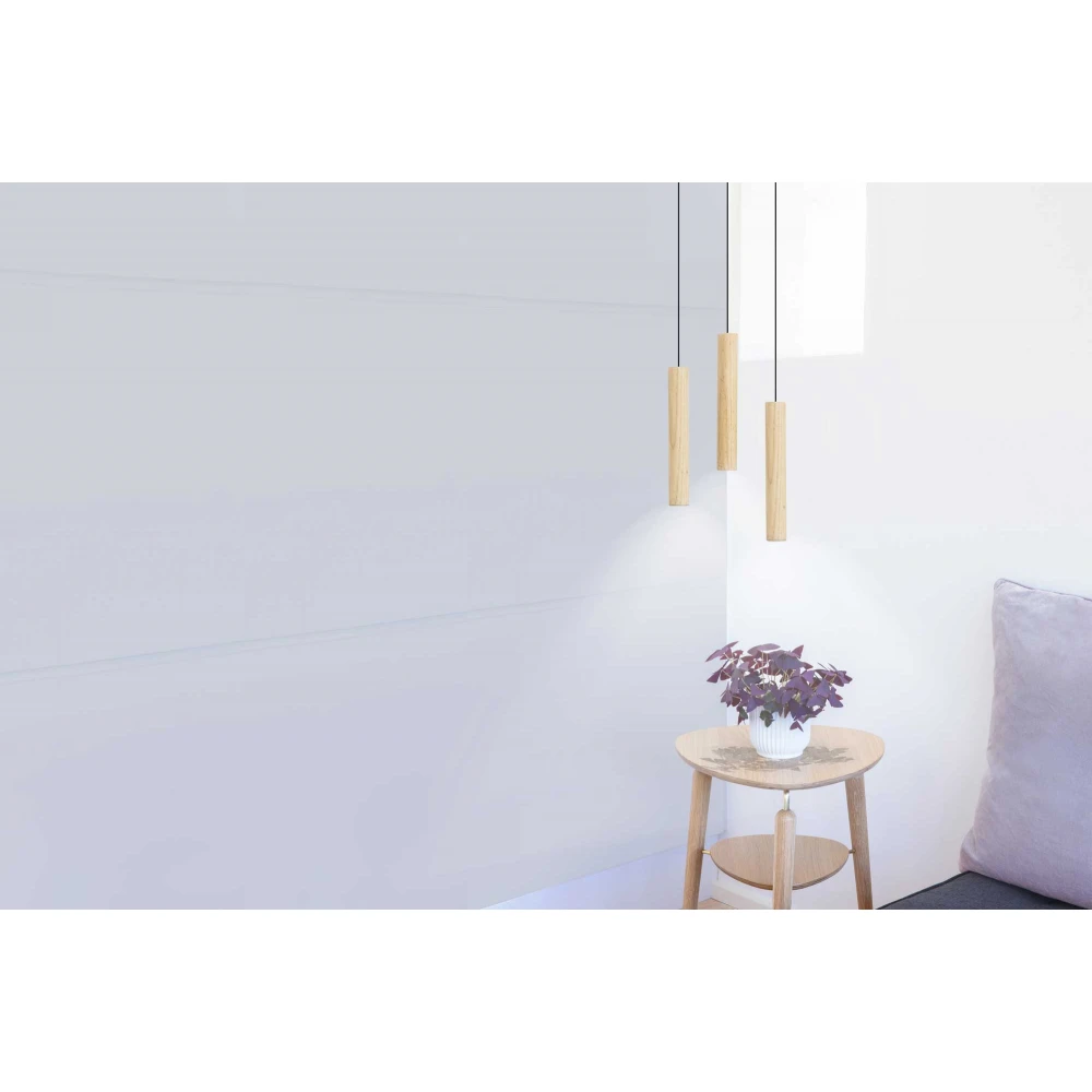 LED Κρεμαστό Φωτιστικό Τρίφωτο Από Ξύλο Δρυς Φυσικό  - OAK 3x2W Chimes Cluster 3 by UMAGE