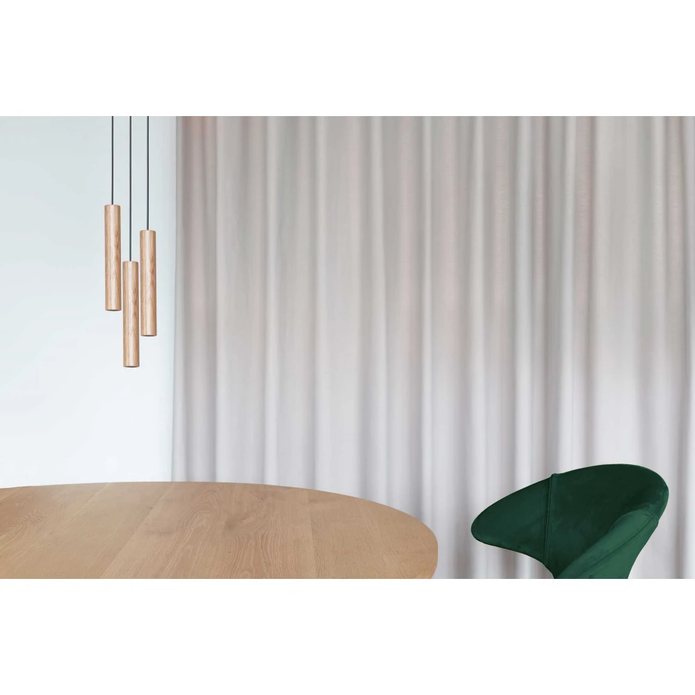 LED Κρεμαστό Φωτιστικό Τρίφωτο Από Ξύλο Δρυς Φυσικό  - OAK 3x2W Chimes Cluster 3 by UMAGE