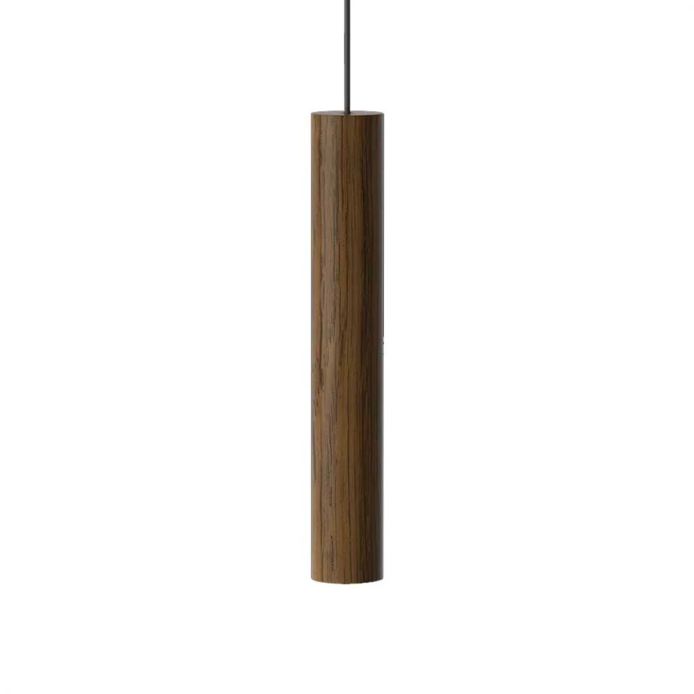LED Κρεμαστό Φωτιστικό Από Ξύλο Δρυς Σκούρο - Dark OAK 2W Chimes by UMAGE