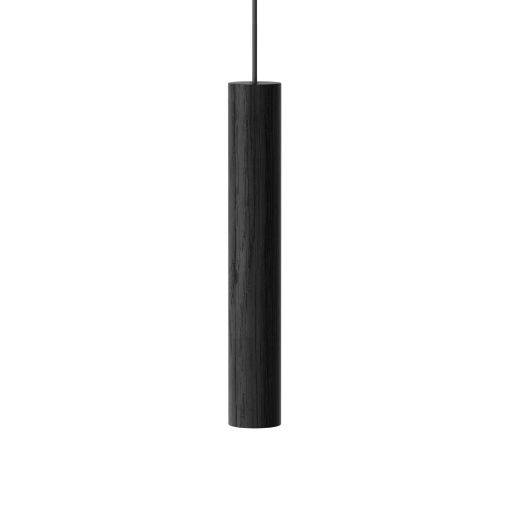 LED Κρεμαστό Φωτιστικό Από Ξύλο Δρυς Μαύρο - Black OAK 2W Chimes by UMAGE