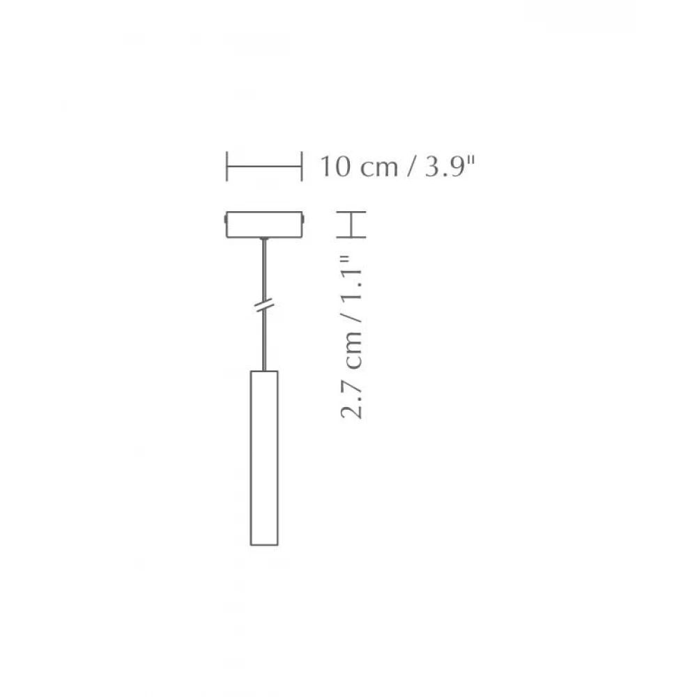 LED Κρεμαστό Φωτιστικό Από Ξύλο Δρυς Μαύρο - Black OAK 2W Chimes by UMAGE