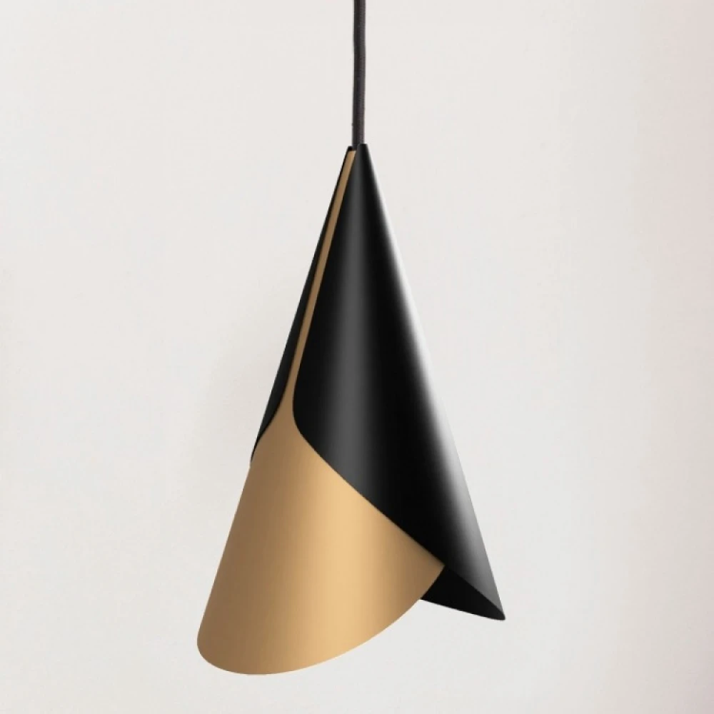 Φωτιστικό Μεταλλικό Cornet Μαύρο Χρυσό by UMAGE