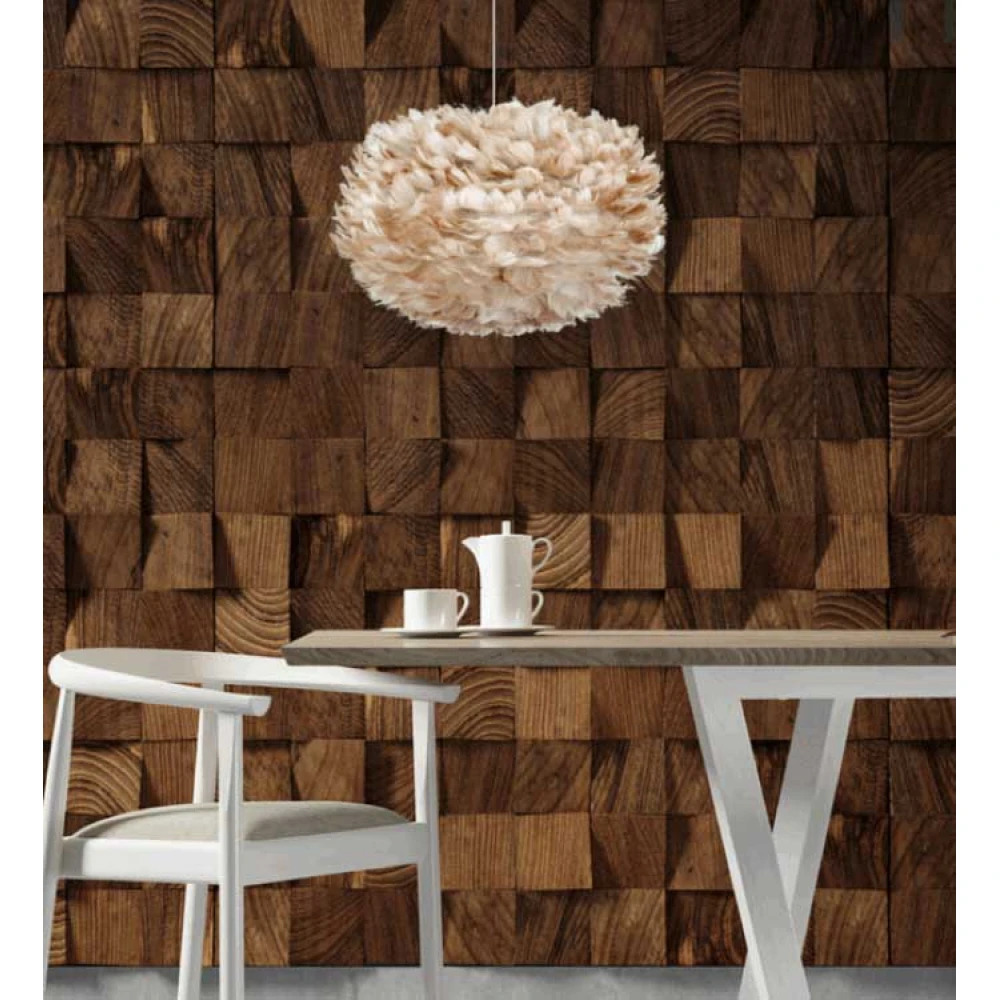 Φωτιστικό με Πούπουλο EOS Μπεζ Medium Φ45 by UMAGE