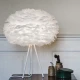 Φωτιστικό με Πούπουλο EOS Λευκό Medium Φ45 by UMAGE