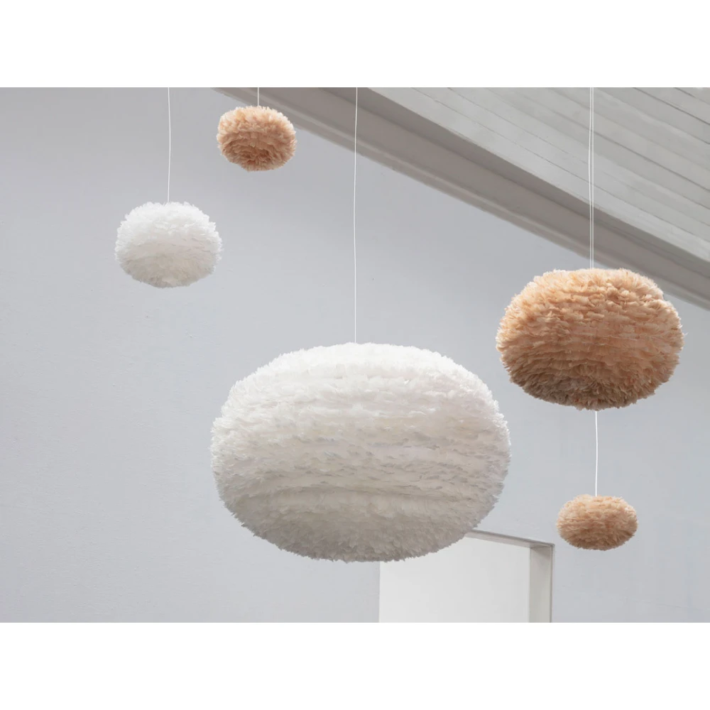 Φωτιστικό Από Φυσικά Πούπουλα EOS XXLarge Λευκό Φ110cm UMAGE