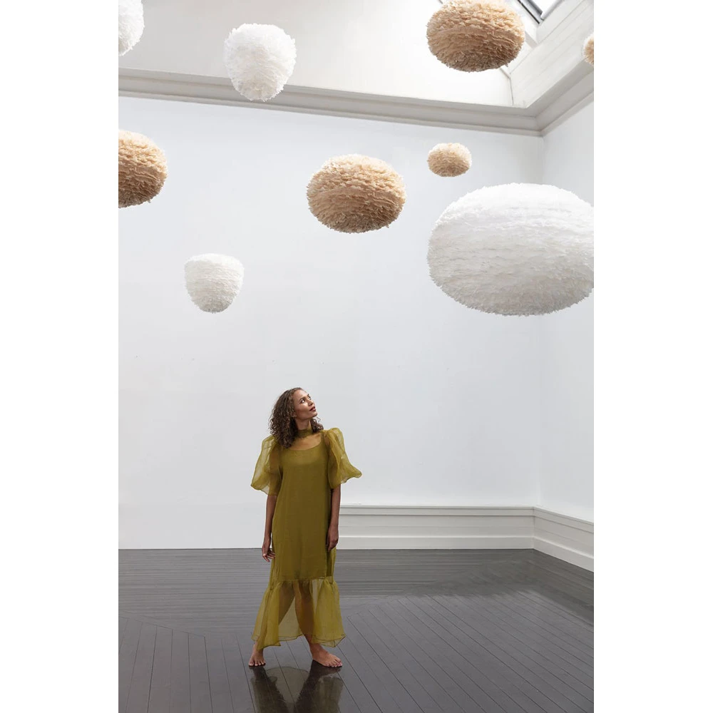 Φωτιστικό Από Φυσικά Πούπουλα EOS XXLarge Λευκό Φ110cm UMAGE