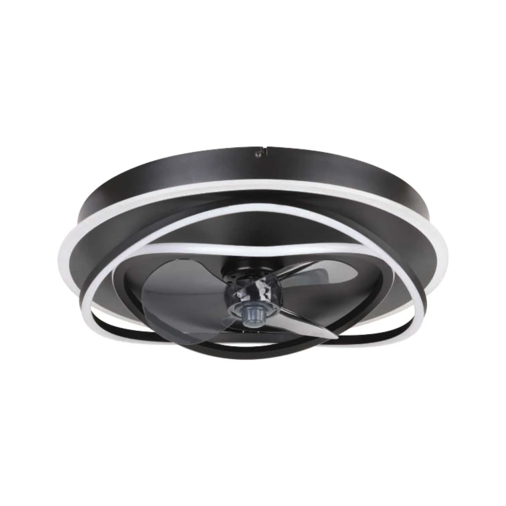 Ανεμιστήρας Οροφής Με Φως LED-CCT-AC ΜΑΥΡΟ NAMORI - Eglo