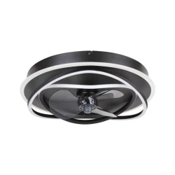 Ανεμιστήρας Οροφής Με Φως LED-CCT-AC ΜΑΥΡΟ NAMORI - Eglo