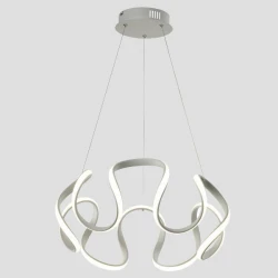 ΦΩΤΙΣΤΙΚΟ ΚΡΕΜΑΣΤΟ ΣΤΡΟΓΓΥΛΟ LED 60W Φ52X120 ΛΕΥΚΟ - EUROLAMP