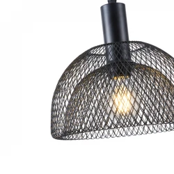 ΦΩΤΙΣΤΙΚΟ ΚΡΕΜΑΣΤΟ ΜΟΝΟΦΩΤΟ 1XE27 MAX 15W 255X1280mm ΜΑΥΡΟ ARTE ILLUMINA OGGI