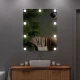 ΚΑΘΡΕΠΤΗΣ ΜΑΚΙΓΙΑΖ ΜΕ LED ΠΑΡΑΛΛΗΛΟΓΡΑΜΜΟΣ 40X50 CM - EUROLAMP