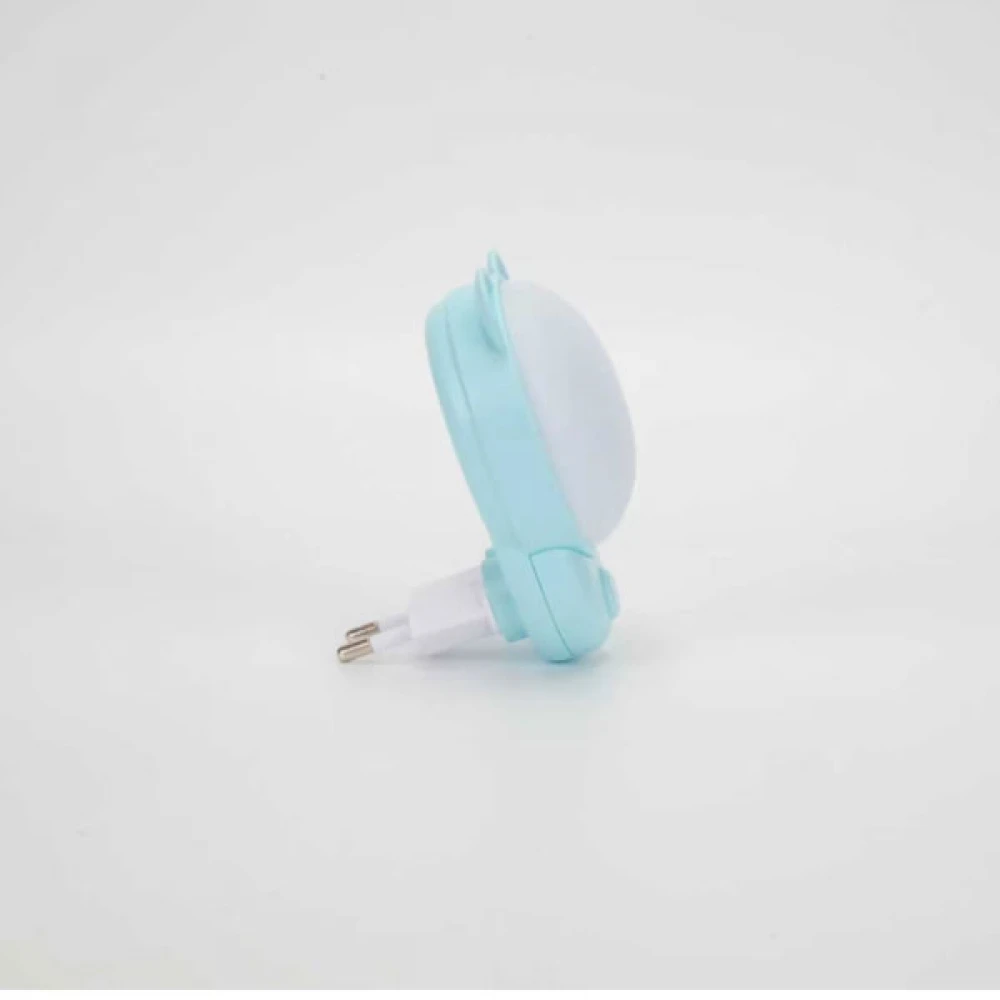 ΦΩΤΑΚΙ ΝΥΚΤΟΣ ΜΕ ΔΙΑΚΟΠΤΗ LED ΑΡΚΟΥΔΑΚΙ ΜΠΛΕ 1.2W EUROLAMP