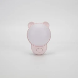 ΦΩΤΑΚΙ ΝΥΚΤΟΣ ΜΕ ΔΙΑΚΟΠΤΗ LED ΑΡΚΟΥΔΑΚΙ ΡΟΖ 1.2W EUROLAMP