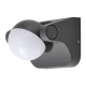 Απλίκα Τοίχου LED Με Περιστρεφόμενη Βάση 8W 114X105X90 IP54 Γκρι PRO - Eurolamp