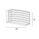 ΑΠΛΙΚΑ ΤΟΙΧΟΥ ΛΕΥΚΗ ΟΒΑΛ Ε27 MAX 20W 200X100X90MM - Eurolamp