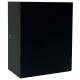 ΑΠΛΙΚΑ ΤΟΙΧΟΥ ΑΛΟΥΜΙΝΙΟΥ UP -DOWN 6W 240Lm 3000K 88x70x42mm IP54 ΜΑΥΡΗ ARTE ILLUMINA
