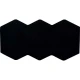 ΑΠΛΙΚΑ ΤΟΙΧΟΥ ΑΛΟΥΜΙΝΙΟΥ UP -DOWN 6W 450Lm 3000K 155x80x35mm IP54 ΜΑΥΡΗ ARTE ILLUMINA