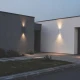 ΑΠΛΙΚΑ ΤΟΙΧΟΥ UP-DOWN ΠΛΑΣΤΙΚΗ LED 2x5W 203Lm 3000K 40x73x300mm IP44 ΜΑΥΡΗ ARTE ILLUMINA