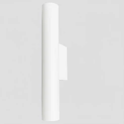 ΑΠΛΙΚΑ ΤΟΙΧΟΥ UP-DOWN ΠΛΑΣΤΙΚΗ LED 2x5W 203Lm 3000K 40x73x300mm IP44 ΛΕΥΚΗ ARTE ILLUMINA