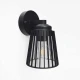 ΑΠΛΙΚΑ ΤΟΙΧΟΥ ΠΛΑΣΤΙΚΗ 1ΧΕ27 MAX 10W 135x153x225mm IP44 ΜΑΥΡΗ ARTE ILLUMINA