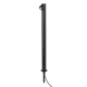 ΚΟΛΩΝΑΚΙ ΑΛΟΥΜΙΝΙΟΥ 5W Φ55*H:800MM IP65 3000K ΜΑΥΡΟ - Eurolamp