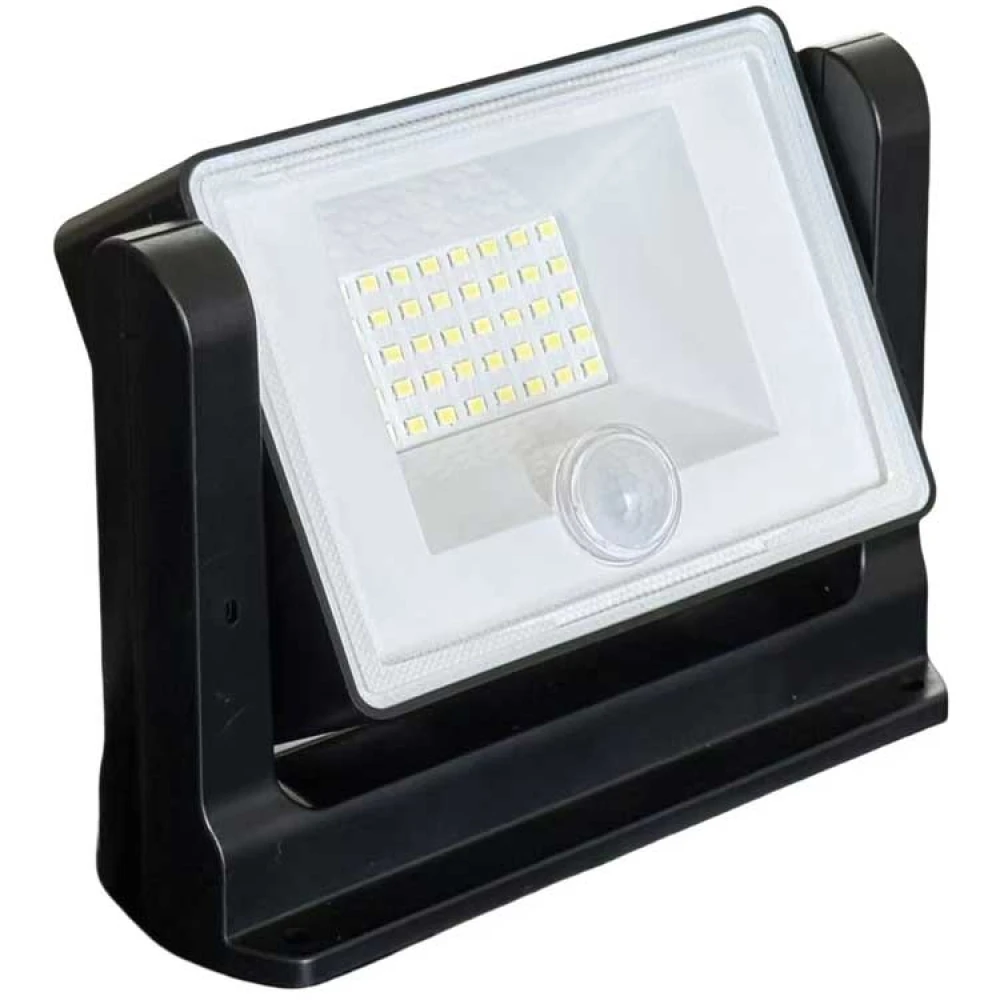 ΗΛΙΑΚΟΣ ΠΡΟΒΟΛΕΑΣ 10W 1000LM 6500K IP65 152x121x59mm ΜΕ ΑΝΙΧΝΕΥΤΗ ΚΙΝΗΣΗΣ ΚΑΙ ΑΥΤΟΜΑΤΗ ΠΕΡΙΣΤΡΟΦΗ ARTE ILLUMINA