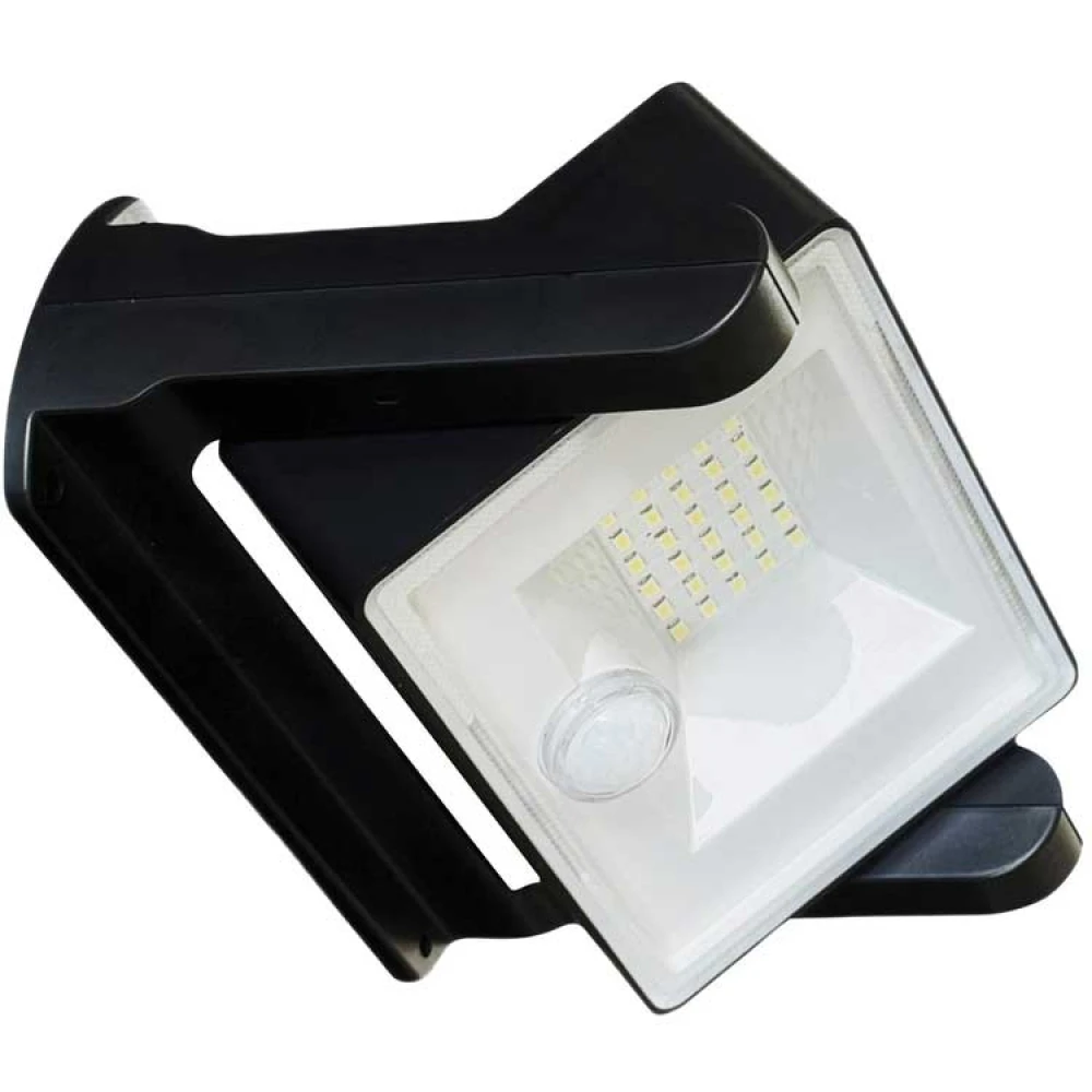ΗΛΙΑΚΟΣ ΠΡΟΒΟΛΕΑΣ 10W 1000LM 6500K IP65 152x121x59mm ΜΕ ΑΝΙΧΝΕΥΤΗ ΚΙΝΗΣΗΣ ΚΑΙ ΑΥΤΟΜΑΤΗ ΠΕΡΙΣΤΡΟΦΗ ARTE ILLUMINA