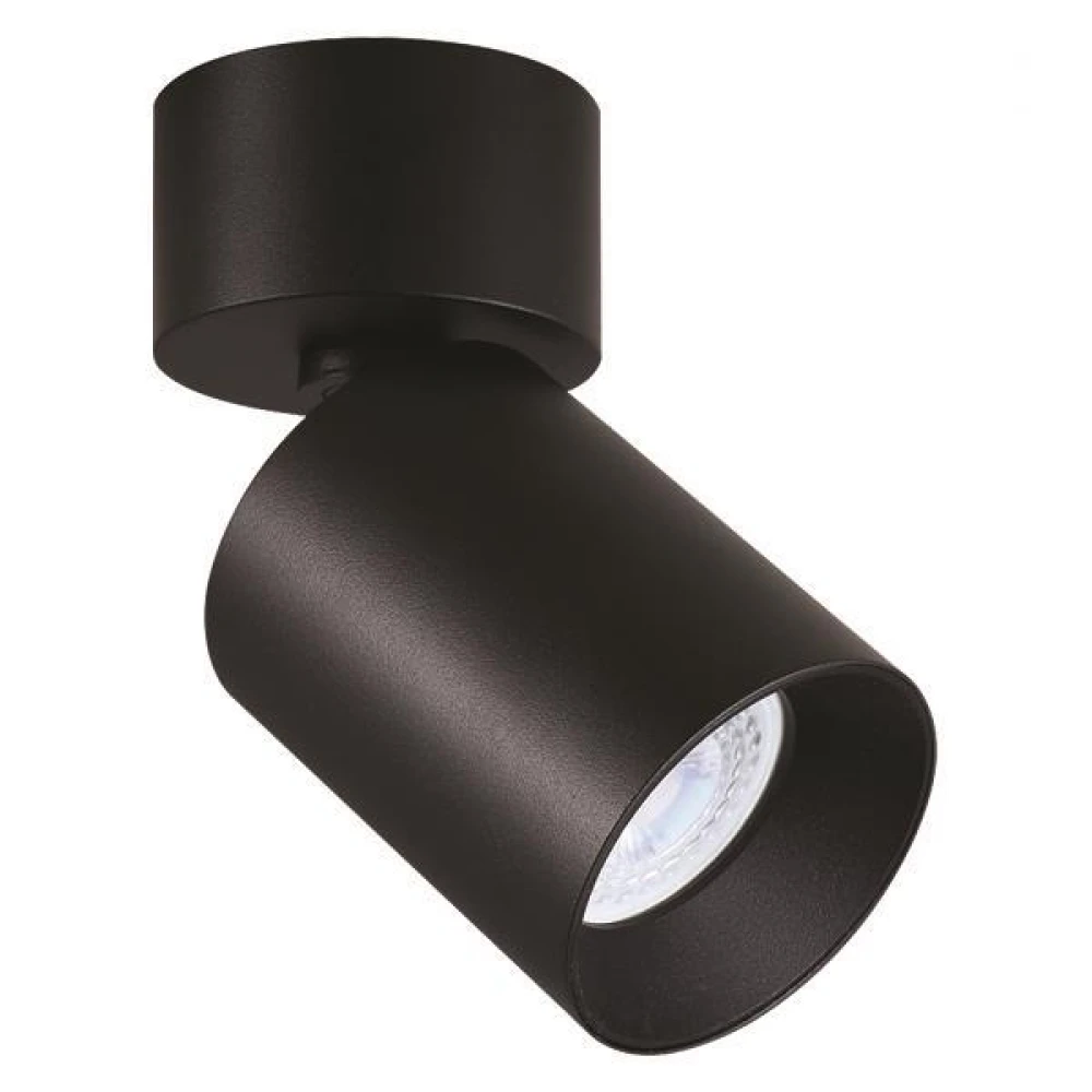 Φωτιστικό Τετράγωνο Οροφής GU10 83X83X110 Μαύρο ή Λευκό - Eurolamp