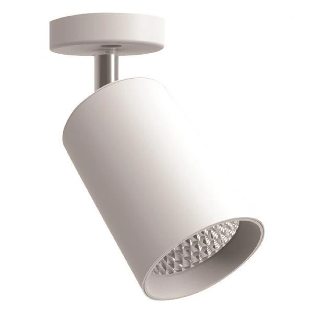 Φωτιστικό Κινητό Οροφής Κύλινδρος LED 18W 4000K Μαύρο ή Λευκό PLUS - Eurolamp