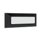 ΦΩΤΙΣΤΙΚΟ ΤΟΙΧΟΥ SLIM LED 4W IP65 230V 3CCT 230X80MM ΜΑΥΡΟ PRO - Eurolamp