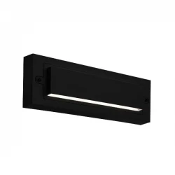 ΦΩΤΙΣΤΙΚΟ ΤΟΙΧΟΥ LED 6W 255X42X90 3CCT IP65 ΜΑΥΡΟ"SENARIO"- Eurolamp