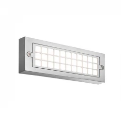 ΦΩΤΙΣΤΙΚΟ ΤΟΙΧΟΥ LED 6W 255X30X90 3CCT IP65 ΓΚΡΙ "SENARIO" - Eurolamp