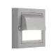 ΦΩΤΙΣΤΙΚΟ ΤΟΙΧΟΥ LED 6W 135X135X55 3CCT IP65 ΓΚΡΙ "SENARIO" - Eurolamp