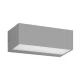 ΦΩΤΙΣΤΙΚΟ ΤΟΙΧΟΥ LED 13W 230X90X100 3CCT IP65 ΓΚΡΙ "LIMA" - Eurolamp