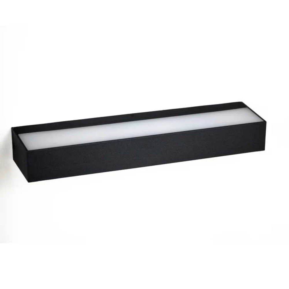 ΦΩΤΙΣΤΙΚΟ ΤΟΙΧΟΥ LED UP-DOWN ΠΛΑΣΤΙΚΟ 16W 986Lm 3CCT (3000-4000-6500K) 331x46x83mm IP65 ΜΑΥΡΟ ARTE ILLUMINA