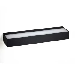 ΦΩΤΙΣΤΙΚΟ ΤΟΙΧΟΥ LED UP-DOWN ΠΛΑΣΤΙΚΟ 16W 986Lm 3CCT (3000-4000-6500K) 331x46x83mm IP65 ΜΑΥΡΟ ARTE ILLUMINA