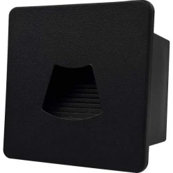 ΦΩΤΙΣΤΙΚΟ ΧΩΝΕΥΤΟ LED 3W DC24V 18Lm 3000K 85x85x46mm IP54 ΜΑΥΡΟ ARTE ILLUMINA