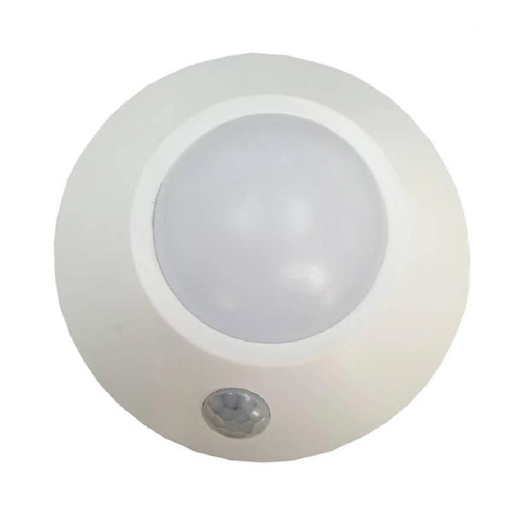 ΦΩΤΙΣΤΙΚΟ ΠΑΓΚΟΥ 1,5W LED 3000Κ 19CM ΜΕ ΑΝΙΧΝΕΥΤΗ ΚΙΝΗΣΗΣ EUROLAMP
