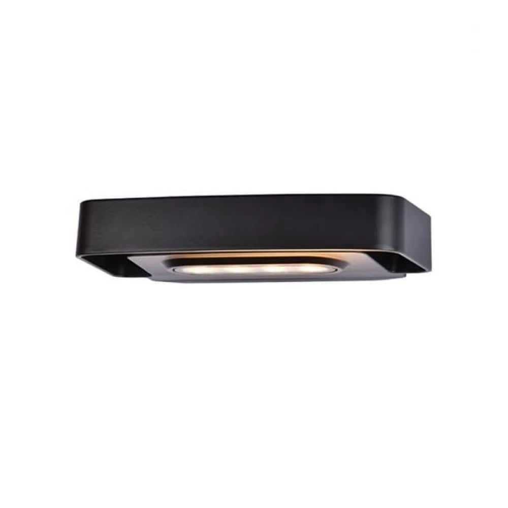 Αδιάβροχη LED CREE Απλίκα 4W Από Αλουμίνιο 45º 230V Σε Μαύρο Χρώμα IP54 FOCUS Eurolamp