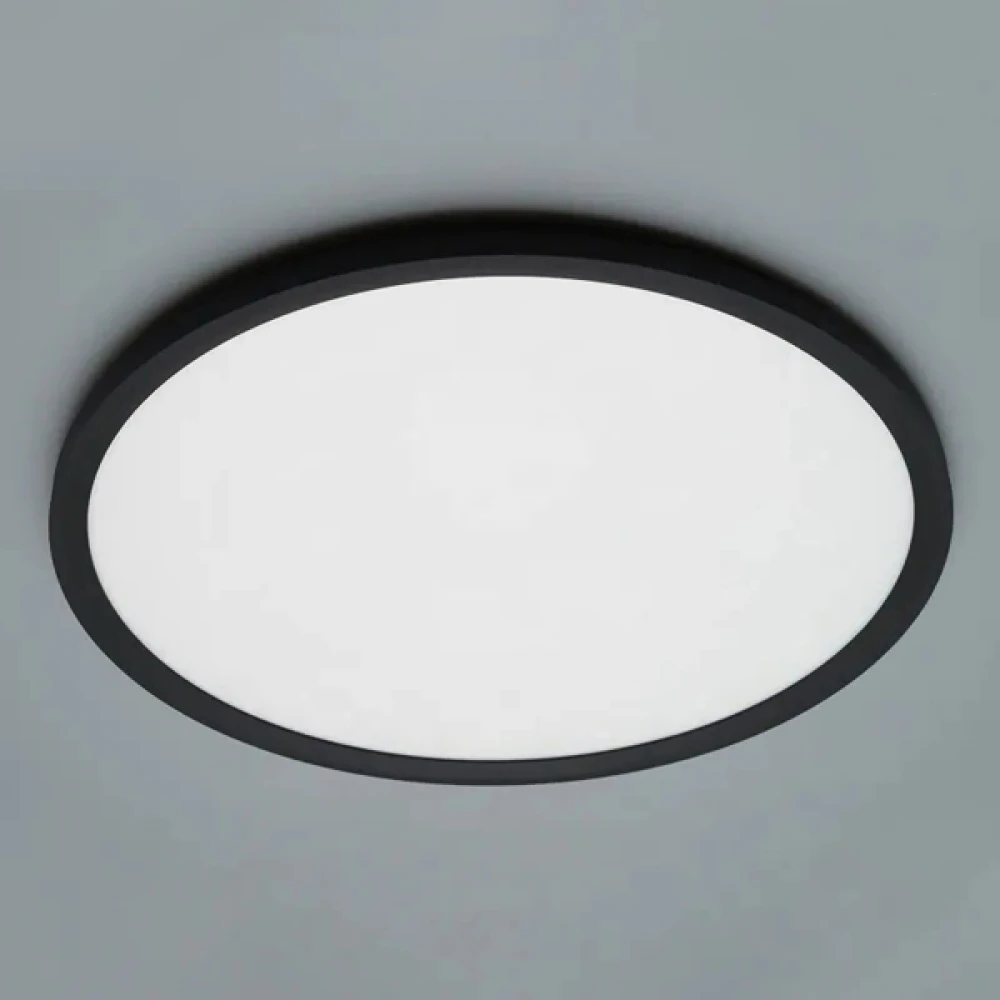 ΦΩΤΙΣΤΙΚΟ ΟΡΟΦΗΣ LED SLIM Φ60 48W 3CCT ΜΑΥΡΟ PLUS EUROLAMP