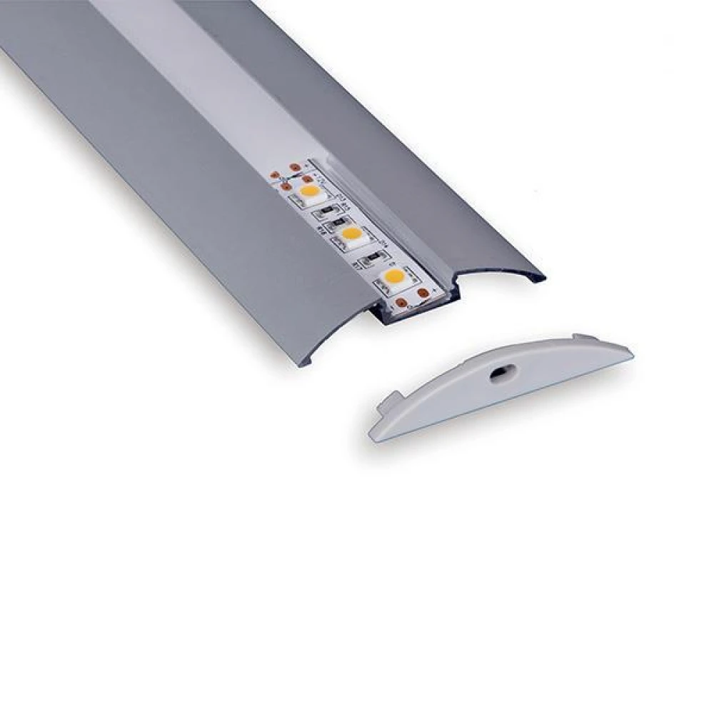 ΠΡΟΦΙΛ ΔΑΠΕΔΟΥ ΟΒΑΛ 2000*56*8,5 45° PLUS EUROLAMP