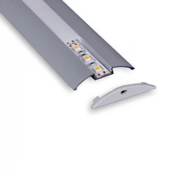 ΠΡΟΦΙΛ ΔΑΠΕΔΟΥ ΟΒΑΛ 2000*56*8,5 45° PLUS EUROLAMP