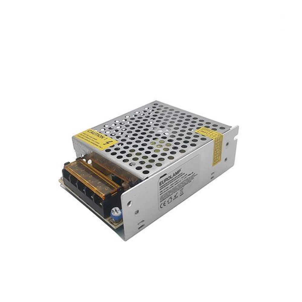 ΤΡΟΦΟΔΟΤΙΚΟ ΜΕΤΑΛΛΙΚΟ 12V DC 40W IP20 EUROLAMP