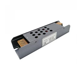 ΤΡΟΦΟΔΟΤΙΚΟ ΜΕΤΑΛΛΙΚΟ SLIM 12V DC 24W IP20 EUROLAMP
