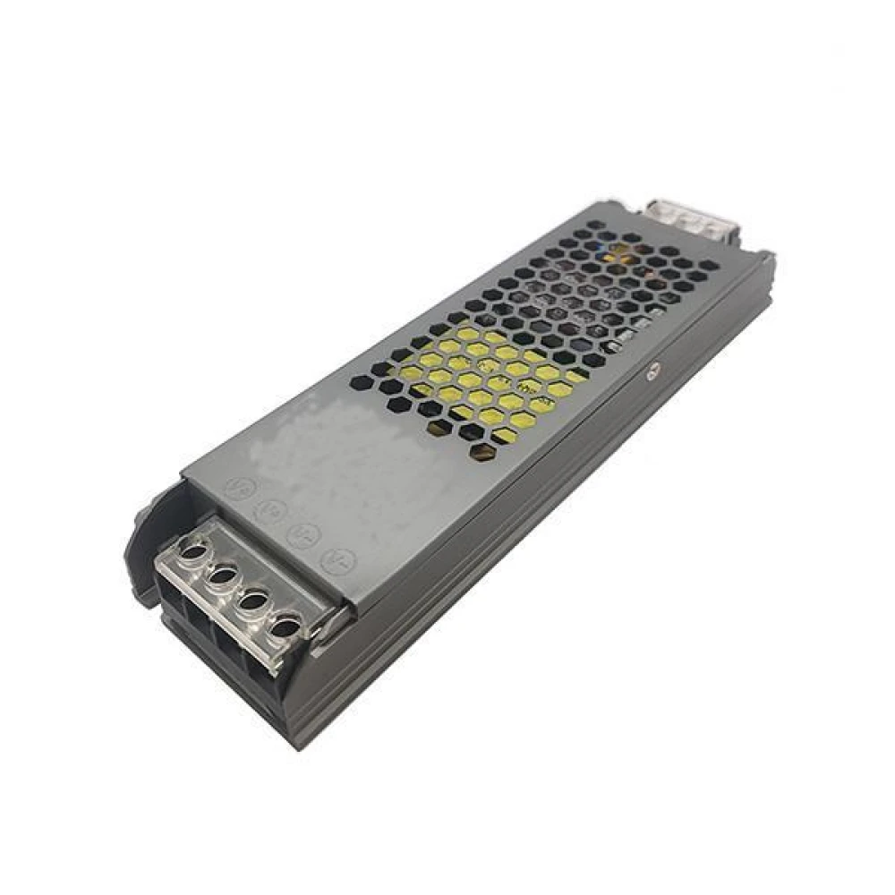 ΤΡΟΦΟΔΟΤΙΚΟ ΜΕΤΑΛΛΙΚΟ SLIM 12V DC 120W IP20 EUROLAMP