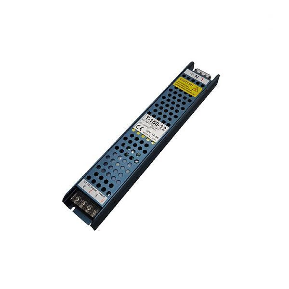 ΤΡΟΦΟΔΟΤΙΚΟ ΜΕΤΑΛΛΙΚΟ SLIM 12V DC DIMMING (1-10V) 150W IP20 EUROLAMP