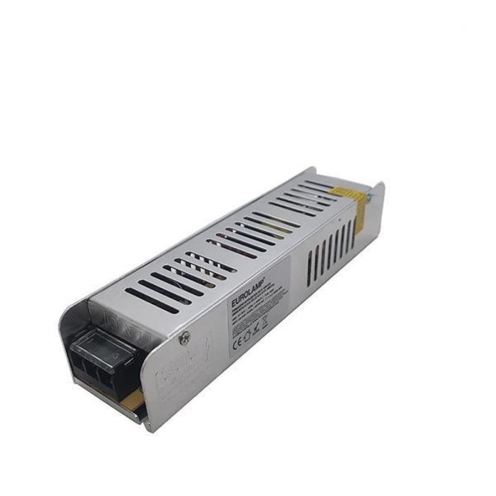 ΤΡΟΦΟΔΟΤΙΚΟ ΜΕΤΑΛΛΙΚΟ SLIM 24V DC 100W IP20 EUROLAMP