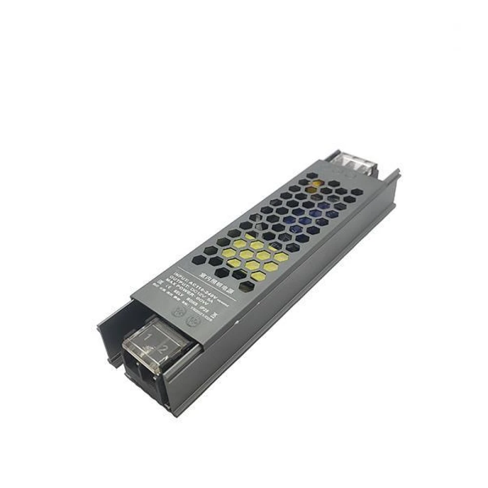 ΤΡΟΦΟΔΟΤΙΚΟ ΜΕΤΑΛΛΙΚΟ SLIM 24V DC 60W IP20 EUROLAMP