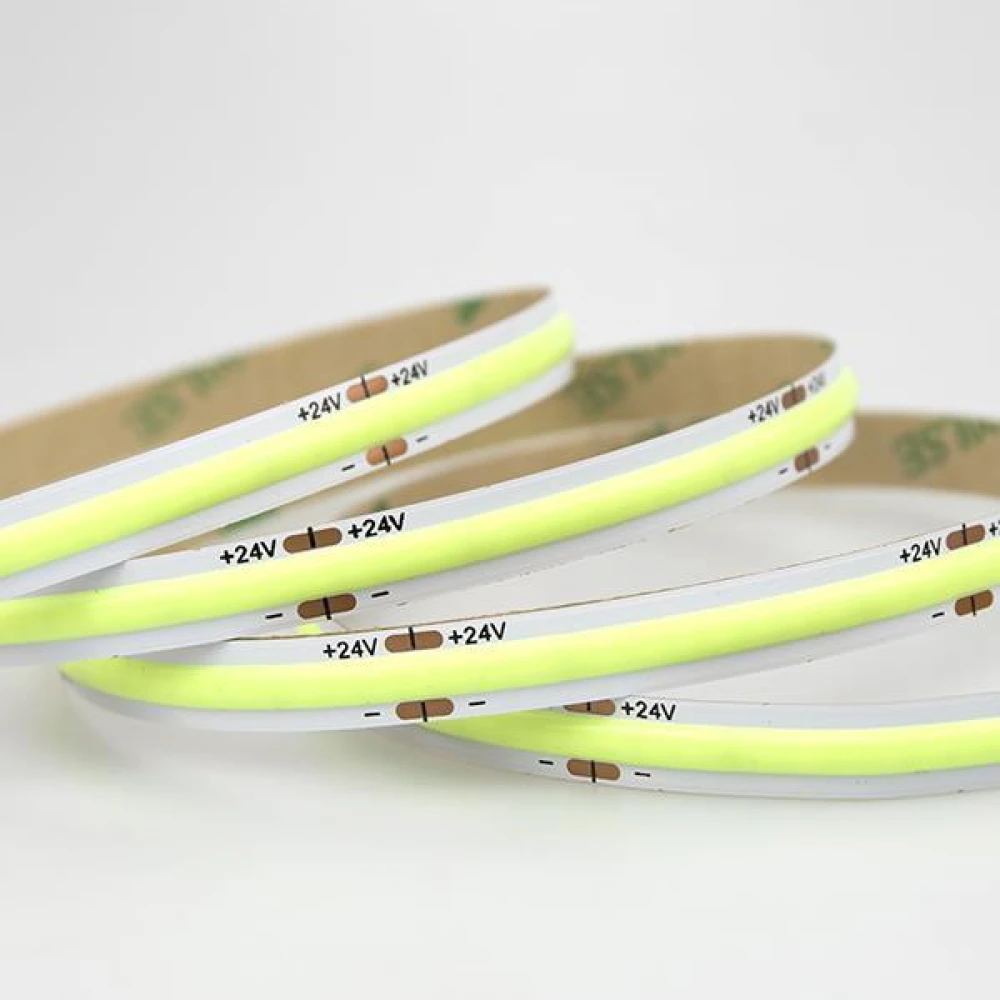 5 Μέτρα ΤΑΙΝΙΑ LED COB 5M 12W 24V ΠΡΑΣΙΝΟ 480L/M IP44 PRO EUROLAMP