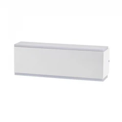 ΑΠΛΙΚΑ ΤΟΙΧΟΥ UP-DOWN ΑΛΟΥΜΙΝΙΟΥ LED 10W ΛΕΥΚΗ "NIKITA" - EUROLAMP